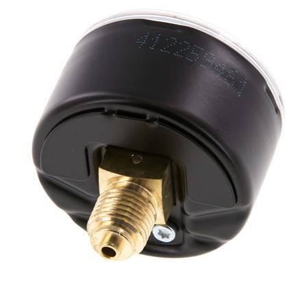 0..6 Bar (0..87 psi) Pressure Gauge Rear Steel/Brass 50 mm Class 1.6