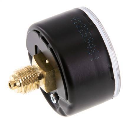 0..6 Bar (0..87 psi) Pressure Gauge Rear Steel/Brass 50 mm Class 1.6