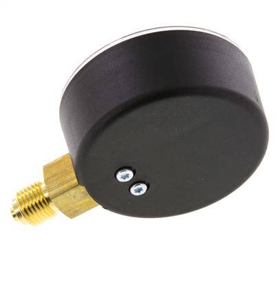 0..6 Bar (0..87 psi) Pressure Gauge Below Plastic/Brass 63 mm Class 2.5