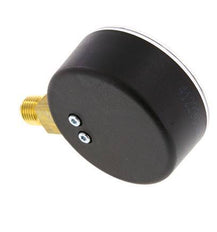 0..6 Bar (0..87 psi) Pressure Gauge Below Plastic/Brass 63 mm Class 2.5