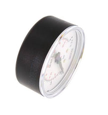 0..6 Bar (0..87 psi) Pressure Gauge Below Plastic/Brass 63 mm Class 2.5