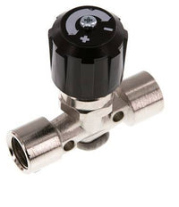 G1/4'' Nickel Plated Brass Needle Valve NBR 18 bar - NLBN