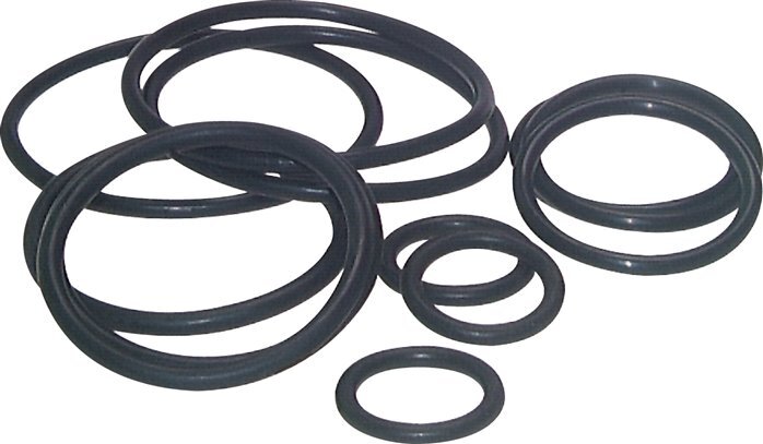 NBR O-ring 45 x 12mm (OD 69mm) 70 Shore A [5 Pieces]