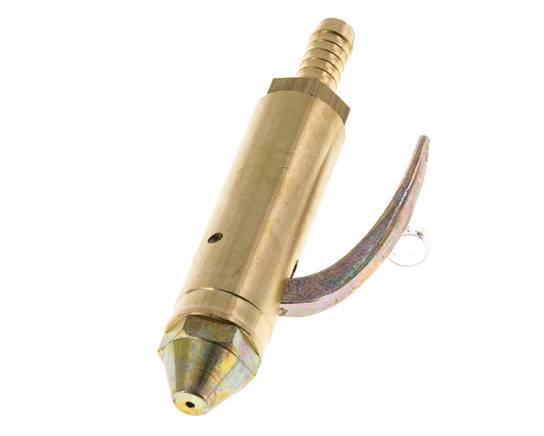 Brass Blowout Tap With Hose Connection 9 mm