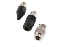 TYPHOON Standard/Pro Rubber Nozzle Set (Safety Nozzle Cone Nozzle) With Male Thread