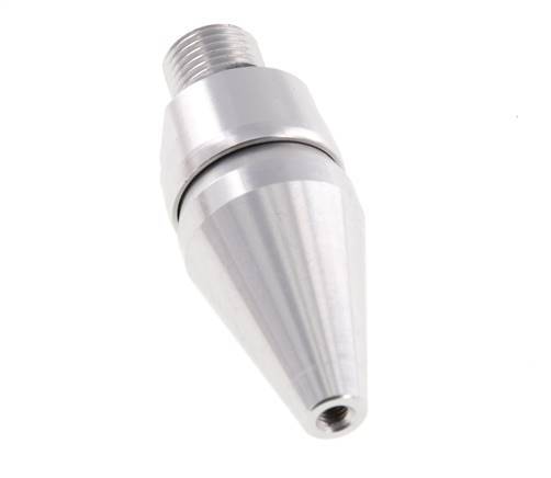 Adjustable Air Saving Nozzle R 1/8"(MT) Aluminum