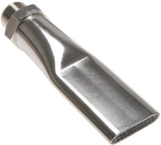 Softy Flat Nozzle G 3/8" Nickel-Plated Brass 665 l/min