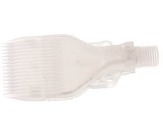 Multi-Channel Fan Nozzle 47mm G 1/4" PP FDA-Compliant