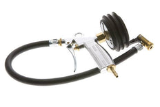 Pistol Grip Uncalibrated Tire Inflator Hose Connection 6 mm 10 bar