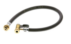 500 mm Filling Hose With Lever Plug G 1/4"/M 20x1 (MT) Rotatable