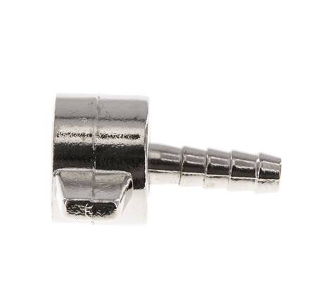 Hose Barb Connector For Tire Inflator Bottle M 16X1.5 - 6mm (1/4")