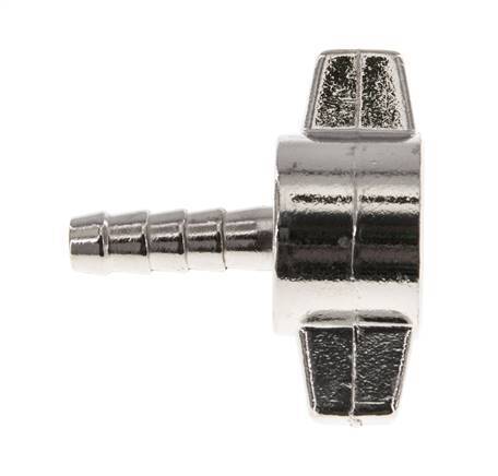 Hose Barb Connector For Tire Inflator Bottle M 16X1.5 - 6mm (1/4")