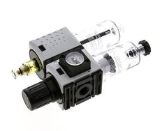 FRL 2-Part G1/4'' 800 l/min 0.2-4.0bar/3-58psi Semi-Auto Polycarbonate Futura 0