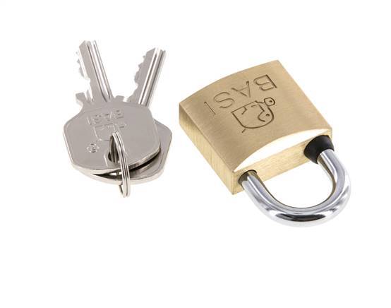 Cylinder padlock 30 Simultaneous Locking with Closure B