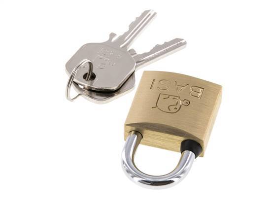 Cylinder padlock 30 Simultaneous Locking with Closure B