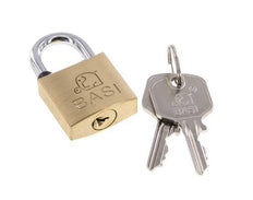 Cylinder padlock 30 Simultaneous Locking with Closure B