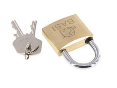 Cylinder padlock 40 Simultaneous Locking with Closure A