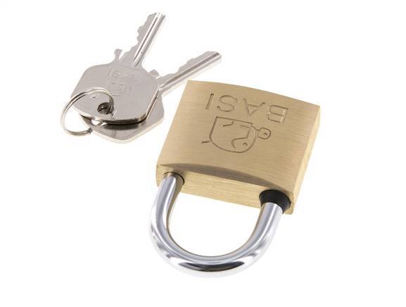 Cylinder padlock 40 Simultaneous Locking with Closure A