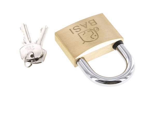 Cylinder padlock 60 Simultaneous Locking with Closure B