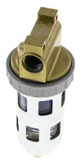 Microfilter 0.01microns G1/4'' 560 l/min Semi-Auto Protective Cage Polycarbonate Standard 1