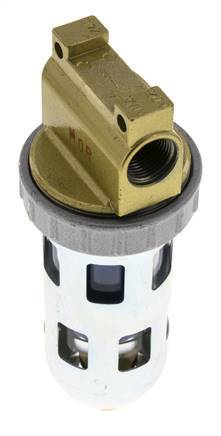 Microfilter 0.01microns G1/4'' 560 l/min Semi-Auto Protective Cage Polycarbonate Standard 1