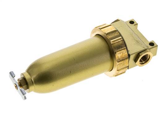 Microfilter 0.01microns G1/4'' 560 l/min Manual Metal Standard 1
