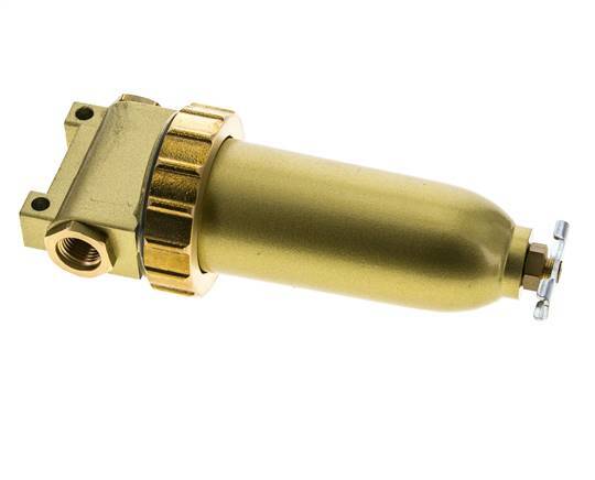 Microfilter 0.01microns G1/4'' 560 l/min Manual Metal Standard 1