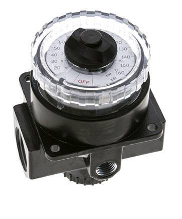 Pressure Regulator G1'' 9000 l/min 0.0-3.0bar/0-44psi