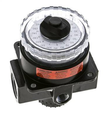 Pressure Regulator G1'' 9000 l/min 0.0-3.0bar/0-44psi
