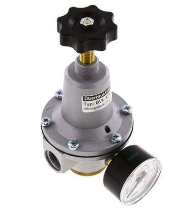 Pneumatic Pressure Relief Valve G1/2 Air 0.5-10bar (7-145psi)