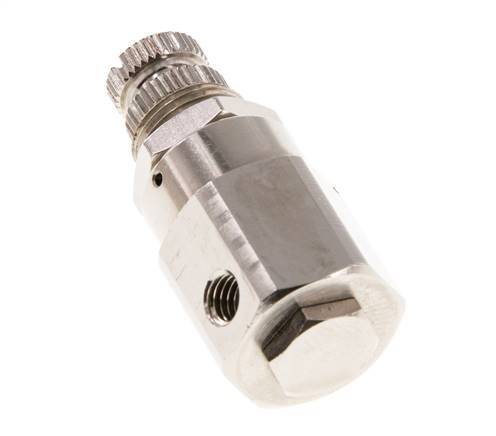 Pressure Regulator M5 75 l/min 0.2-2.0bar/3-29psi Brass Air Water Standard 0