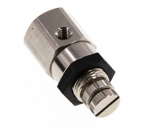 Pressure Regulator M5 75 l/min 0.2-2.0bar/3-29psi Brass Standard 0