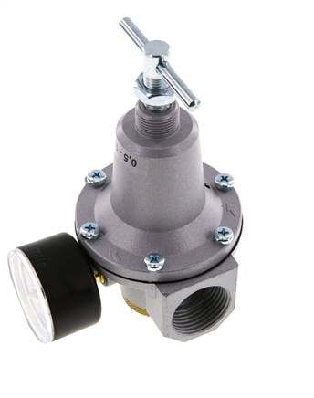 Pressure Regulator G1'' 5000 l/min 0.5-10.0bar/7-145psi Zinc Die-Cast Standard 3