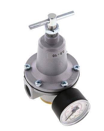 Pressure Regulator G1/2'' 5000 l/min 0.2-6.0bar/3-87psi Zinc Die-Cast Standard 3