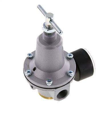 Pressure Regulator G1/2'' 5000 l/min 0.2-6.0bar/3-87psi Zinc Die-Cast Standard 3