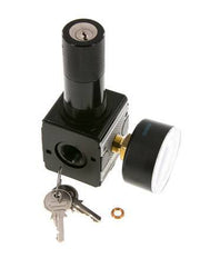 Pressure Regulator G3/8'' 2100 l/min 0.1-3.0bar/1-44psi Zinc Die-Cast Cylinder Lock Multifix 1