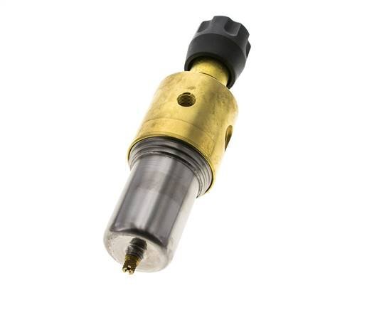 Filter-Regulator G3/8'' 800 l/min 0.5-8.0bar/7-116psi Manual Brass/Stainless Steel