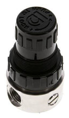 Pressure Regulator G1/4'' 350 l/min 1.0-15.0bar/14-218psi Stainless Steel/POM Gases Liquids