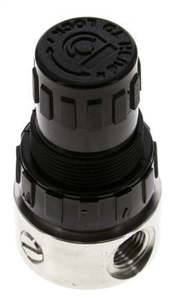 Pressure Regulator G1/4'' 350 l/min 1.0-15.0bar/14-218psi Stainless Steel/POM Gases Liquids