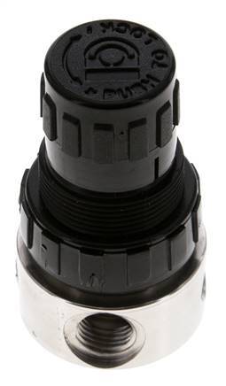 Pressure Regulator G1/4'' 350 l/min 1.0-15.0bar/14-218psi Stainless Steel/POM Gases Liquids