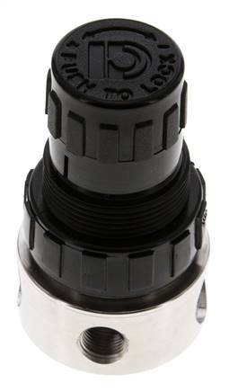 Pressure Regulator G1/4'' 350 l/min 1.0-15.0bar/14-218psi Stainless Steel/POM Gases Liquids