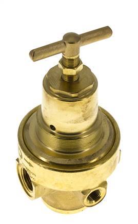 Pressure Regulator G1/2'' 1500 l/min 0.5-8.0bar/7-116psi Brass Gases Liquids