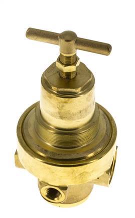 Pressure Regulator G1/2'' 1500 l/min 0.5-8.0bar/7-116psi Brass Gases Liquids