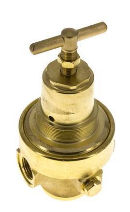 Pressure Regulator G1/2'' 1500 l/min 0.5-8.0bar/7-116psi Brass Gases Liquids