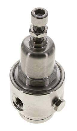 Pressure Regulator G1/4'' 700 l/min 1.0-15.0bar/14-218psi Stainless Steel Aggressive Gasses