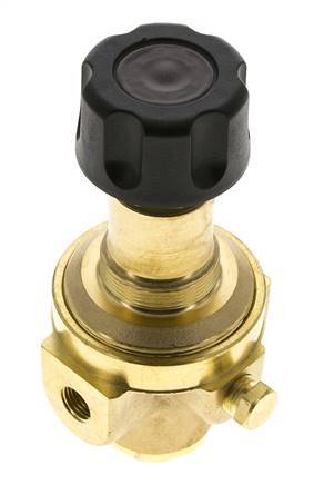 Pressure Regulator G1/4'' 490 l/min 2.0-30.0bar/29-435psi Brass