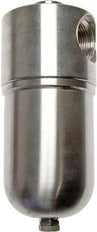 Filter 50microns G1/2'' 2500 l/min Manual Stainless Steel