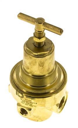 Pressure Regulator G1/2'' 1500 l/min 0.2-3.0bar/3-44psi Brass CO2