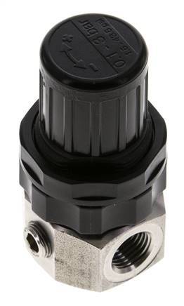 Pressure Regulator G1/4'' 320 l/min 0.5-3.0bar/7-44psi Stainless Steel