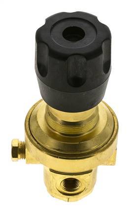 Pressure Regulator G1/4'' 490 l/min 1.0-15.0bar/14-218psi Brass CO2